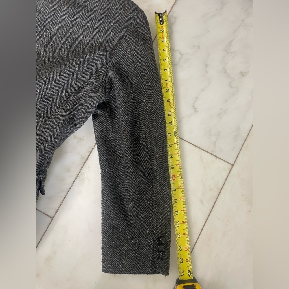 Vintage The Sovereign Men’s Suit Jacket Sport coat Blazer wool herringbone lined - Picture 8 of 12
